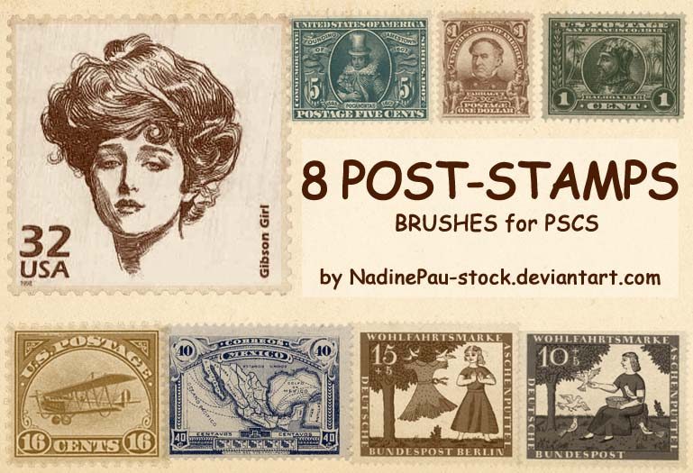 Old Stamp Photoshop brush