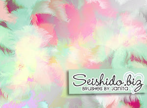 FREE Seishido.biz Fluffy Feather Brushes Photoshop brush