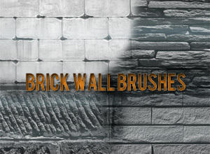 Brick Wall Brushes Photoshop brush