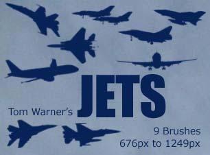 Jets Photoshop brush