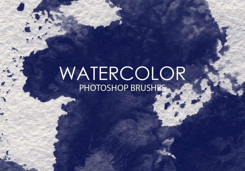 Free Watercolor Wash Photoshop Brushes 7 Photoshop brush
