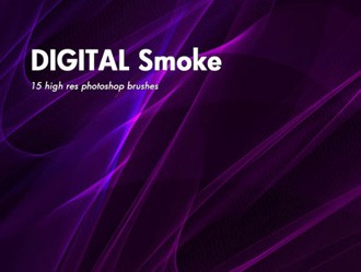 Digital Smoke Photoshop brush