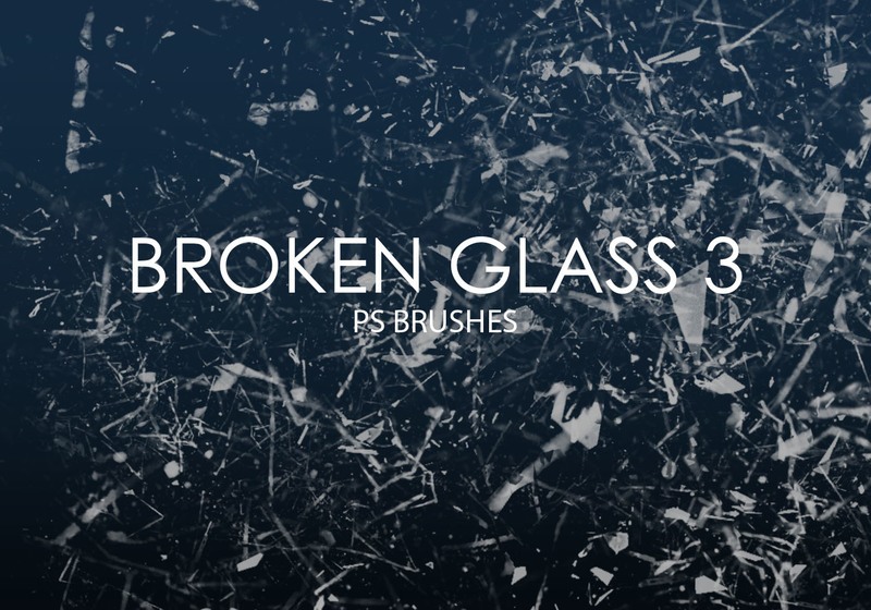 Free Broken Glass Photoshop Brushes 3 Photoshop brush