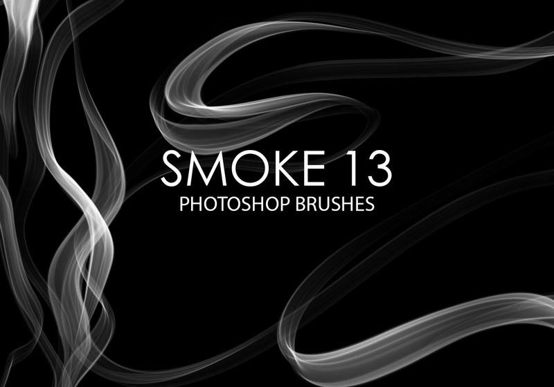 free smoke photoshop brushes 13 shape