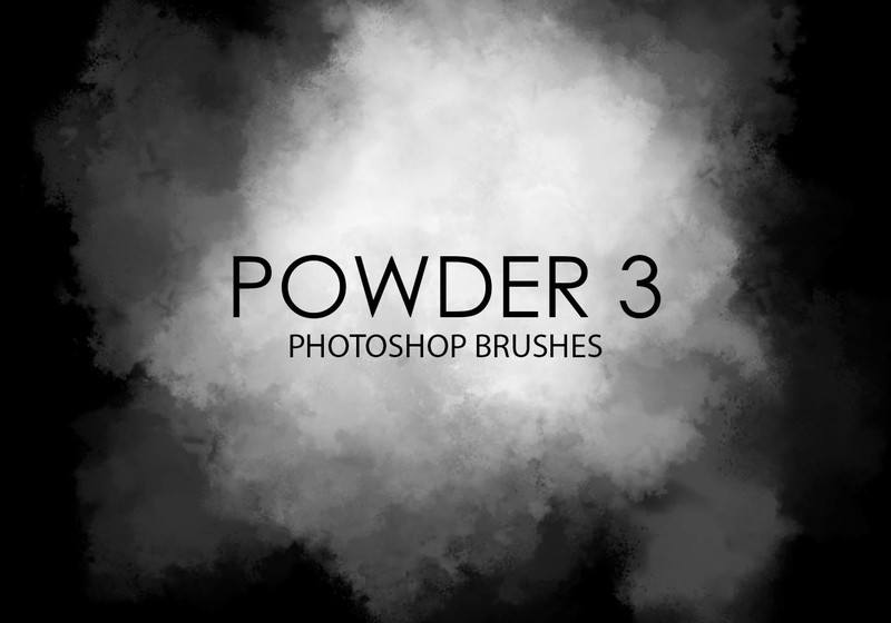 free powder photoshop brushes 3