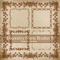 Free Decorative Brushes Photoshop brush