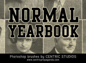 Normal Yearbook Photoshop brush