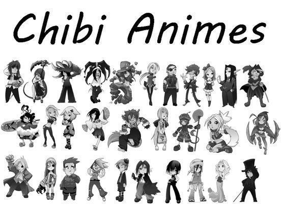Chibi Anime Character Brushes Photoshop brush