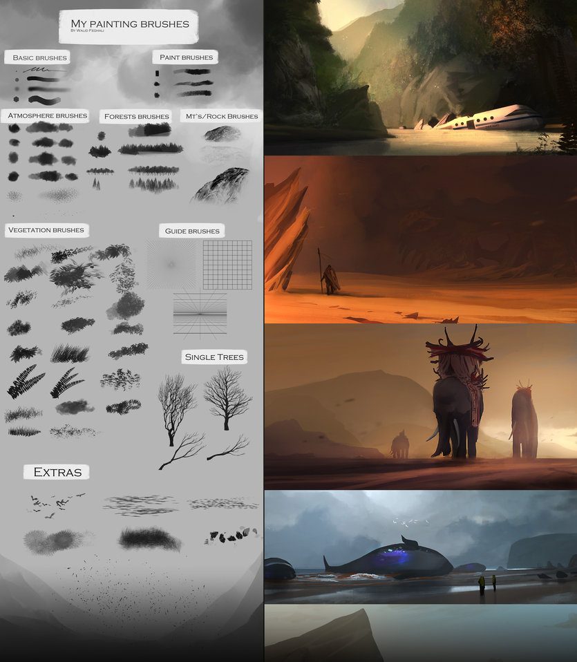 84 Painting Brushes - Photoshop Brushes | BrushLovers.com