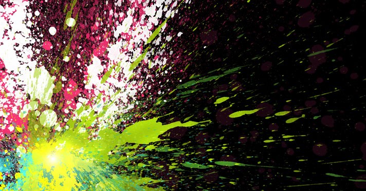 color explosion splat photoshop