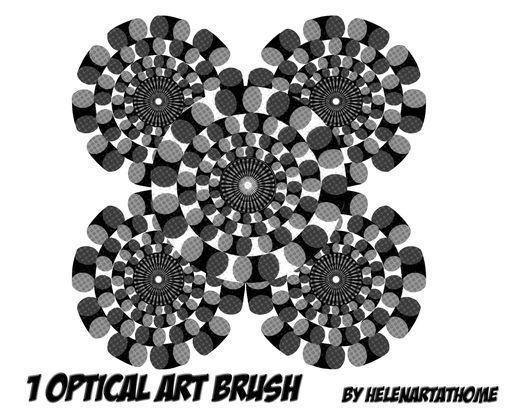 Optical Art Brush Photoshop brush