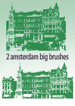 2 old amsterdam brushes Photoshop brush