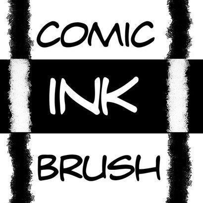 Comic Ink Brushes by Mateo Photoshop brush