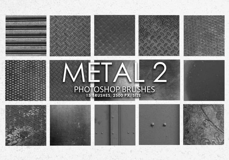 free metal photoshop brushes 2