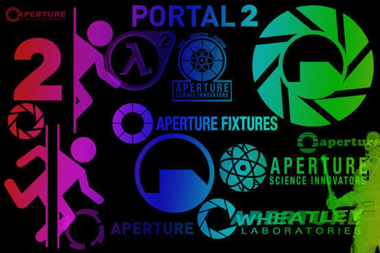 Portal & Half-Life Brush Set Photoshop brush