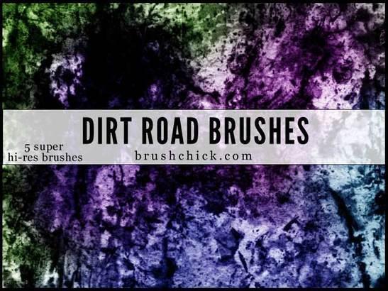Dirt Road Brush Pack Photoshop brush