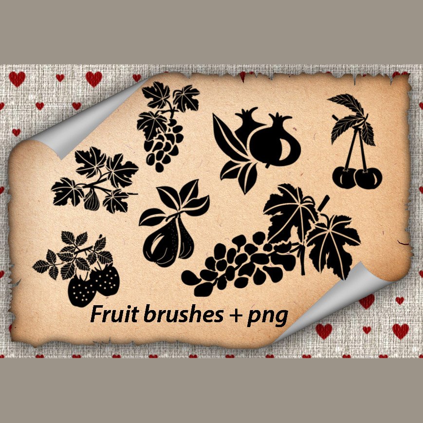 Fruits Brushes Photoshop brush