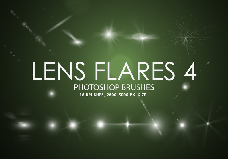Free Lens Flares Photoshop Brushes 4 Photoshop brush