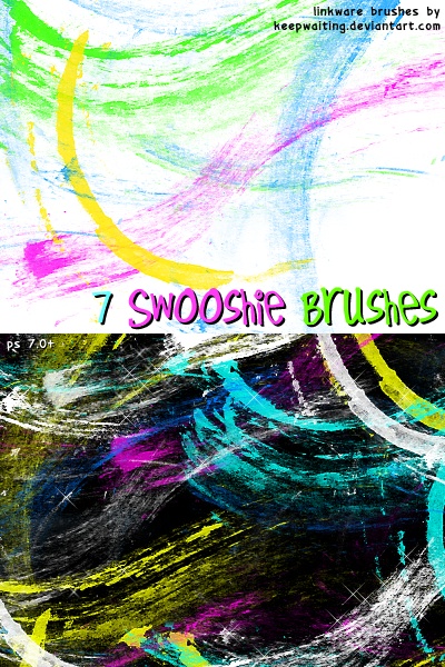 Swooshie Brushes Photoshop brush