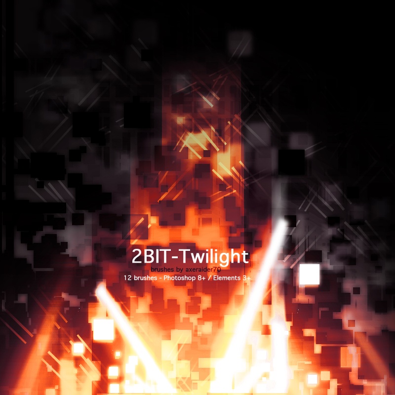 2Bit-Twilight Brushes Photoshop brush