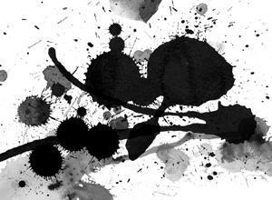 More Drips and Splats Photoshop brush