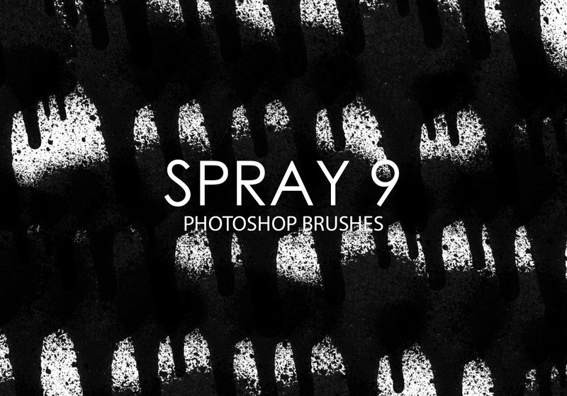 Free Spray Photoshop Brushes 9 Photoshop brush