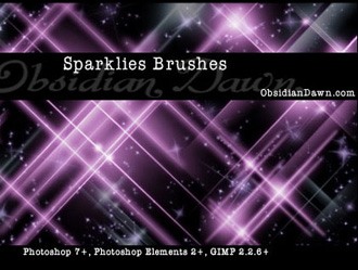 Sparklies Brushes Photoshop brush