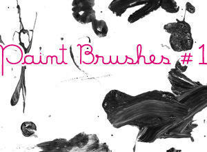 Paint Brushes #1 Photoshop brush