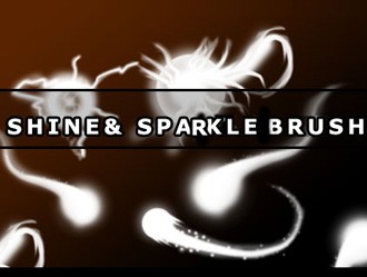 Shine & sparkle Photoshop brush