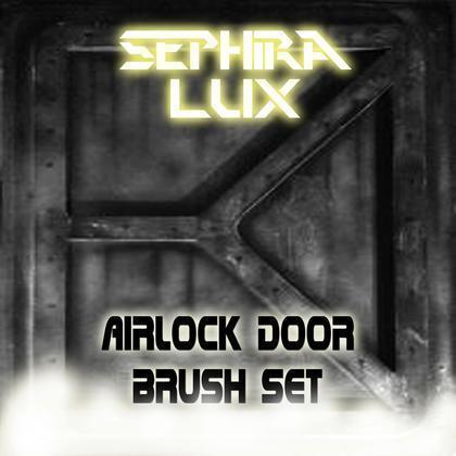 Airlock Door Brush Set (By Sephira Lux) Photoshop brush