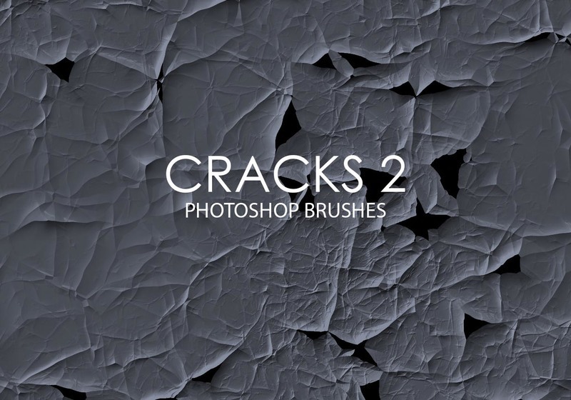 Free Abstract Cracks Photoshop Brushes 2 Photoshop brush