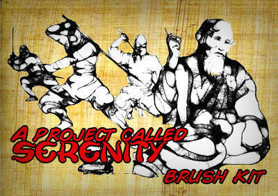 a project called serenity Photoshop brush