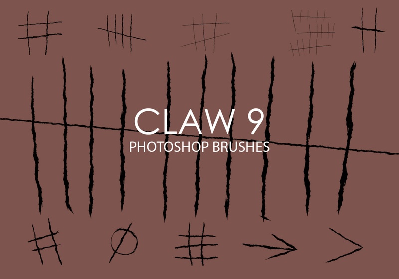 Free Claw Photoshop Brushes 9 Photoshop brush