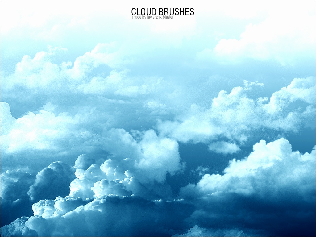 Cloud Brushes Photoshop brush
