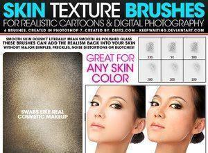 Skin Textures v1 Photoshop brush