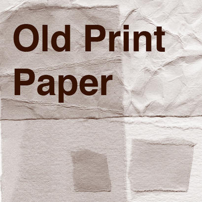 Old Print Heavy Paper Photoshop brush