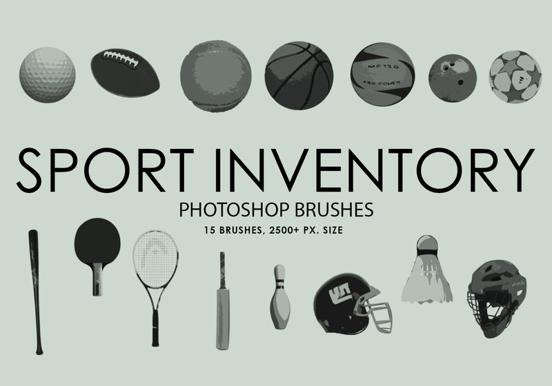 Free Sport Inventory Photoshop Brushes Photoshop brush