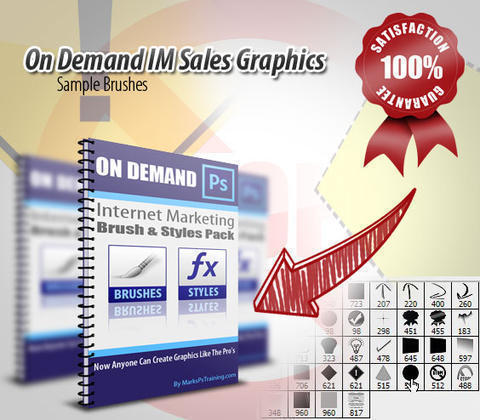 On Demand Internet Marketing Sales Brushes Photoshop brush