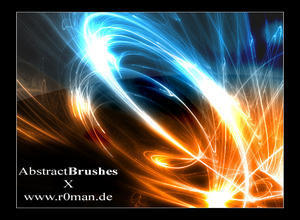 Abstract Brushset X Photoshop brush