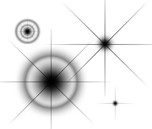 shine star brush photoshop brushes