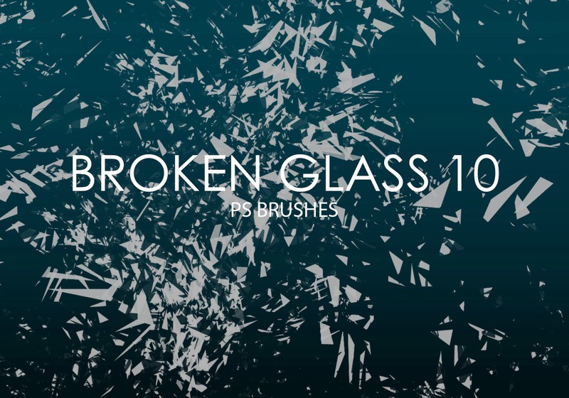 Free Broken Glass Photoshop Brushes 10 Photoshop brush