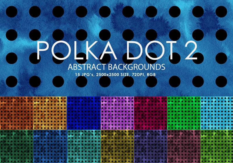 Free Polka Dot Backgrounds 2 Photoshop brush