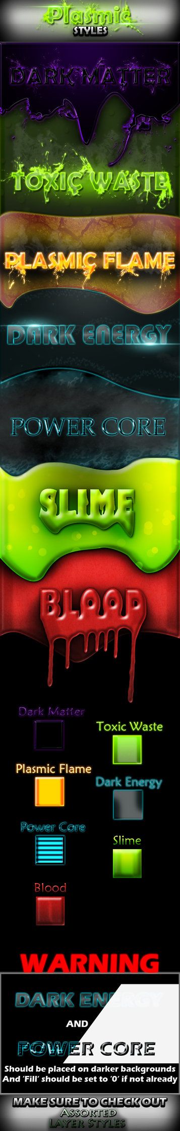 plasmic styles photoshop styles