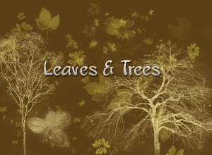 Leaves & Trees Photoshop brush