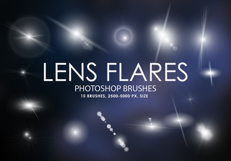 Free Lens Flares Photoshop Brushes Photoshop brush