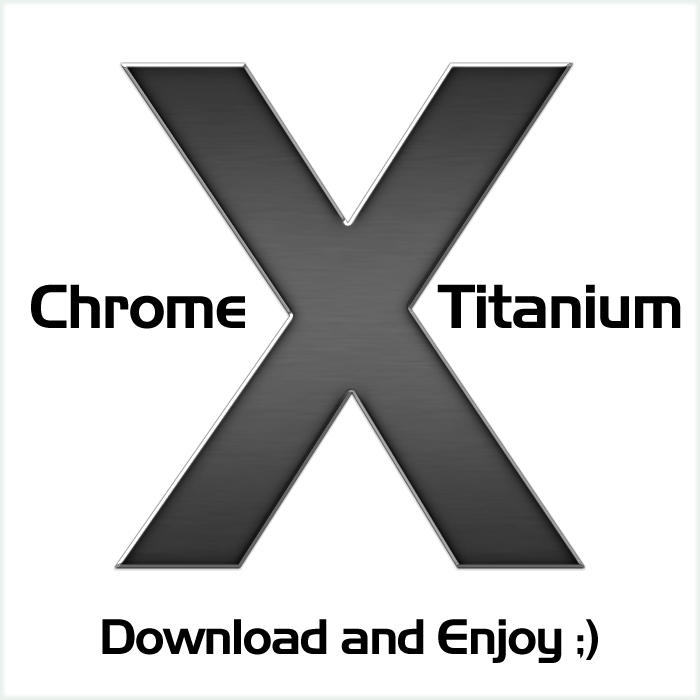 Chrome Titanium Photoshop brush