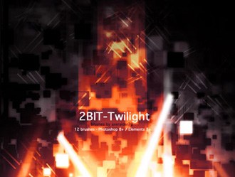 2Bit-Twilight Photoshop brush