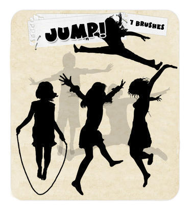 JUMP! Photoshop brush