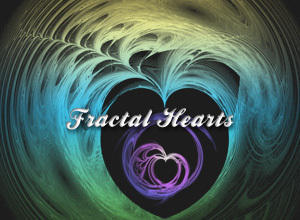 Fractal Hearts Photoshop brush