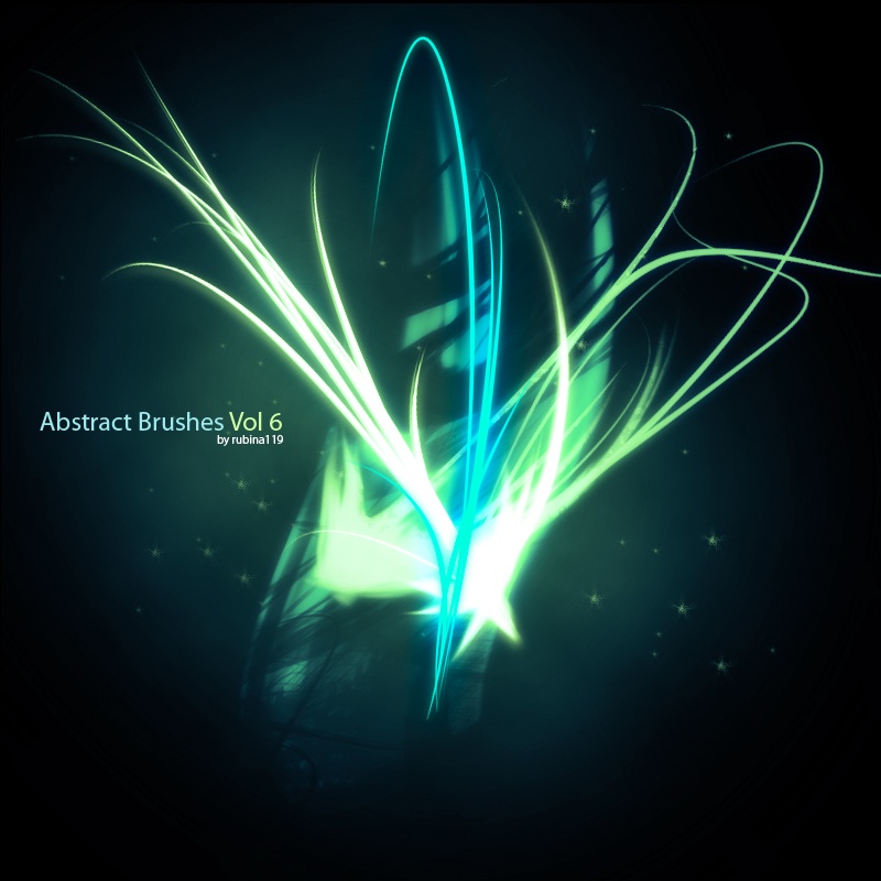 abstract brushes vol 6 techno
